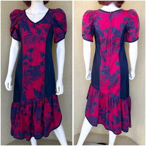 Vintage 70-80s Liberty House Hawaiian Dress